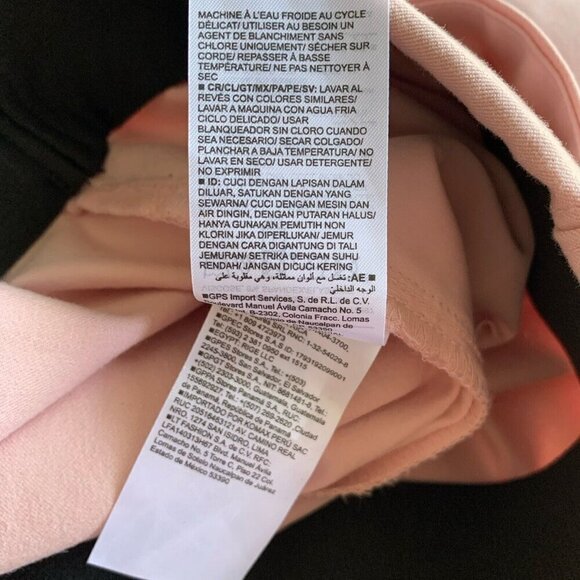 Old Navy Pants Womens 4XL Pink Wide-Leg High Rise Pockets Cotton Rayon NWT - Picture 11 of 11